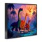Stupell Industries Dinosaur Friends In The Jungle Framed Giclee, design by Wumples